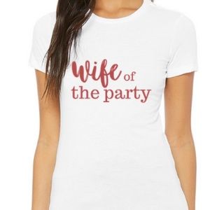 Wife of the party!